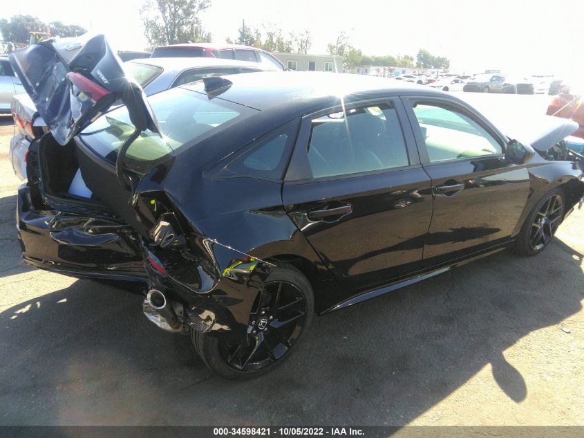 2022 HONDA CIVIC SEDAN SPORT VIN: 2HGFE2F55NH518877