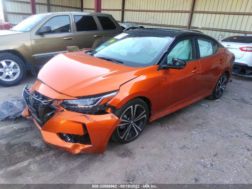 2021 NISSAN SENTRA SR VIN: 3N1AB8DV7MY277701