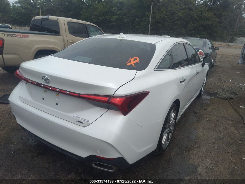 2021 TOYOTA AVALON LIMITED VIN: 4T1NB1BB4MU002171