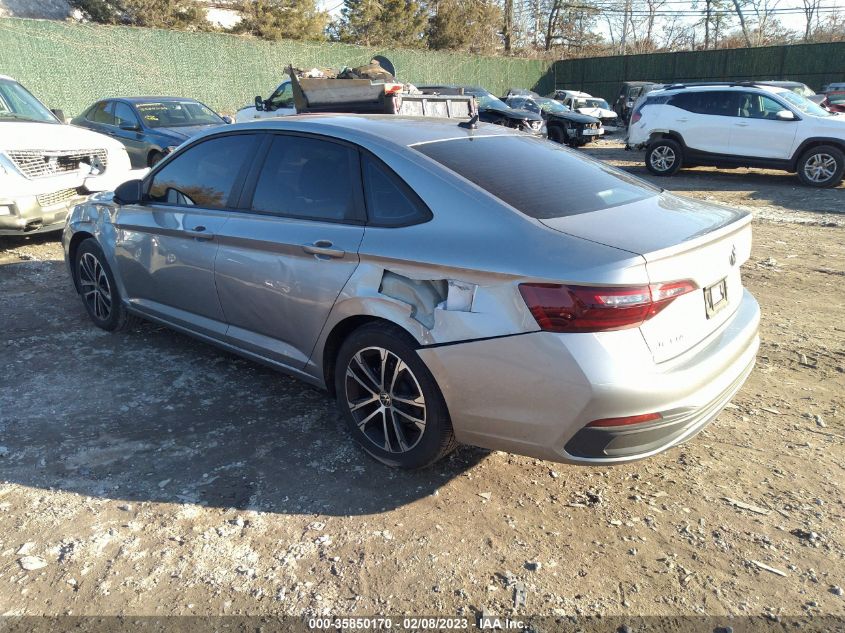 2022 VOLKSWAGEN JETTA SPORT VIN: 3VWAM7BU6NM028727