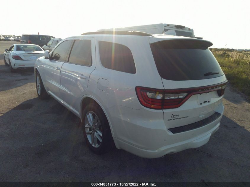 2021 DODGE DURANGO GT PLUS VIN: 1C4RDHDG2MC626977