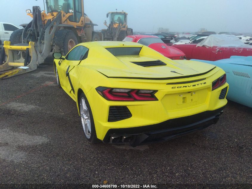 2021 CHEVROLET CORVETTE 3LT VIN: 1G1YC3D49M5113794