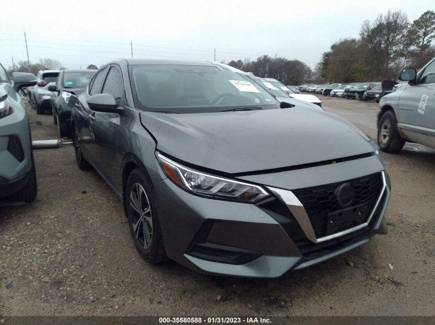 2022 NISSAN SENTRA SV VIN: 3N1AB8CVXNY211730