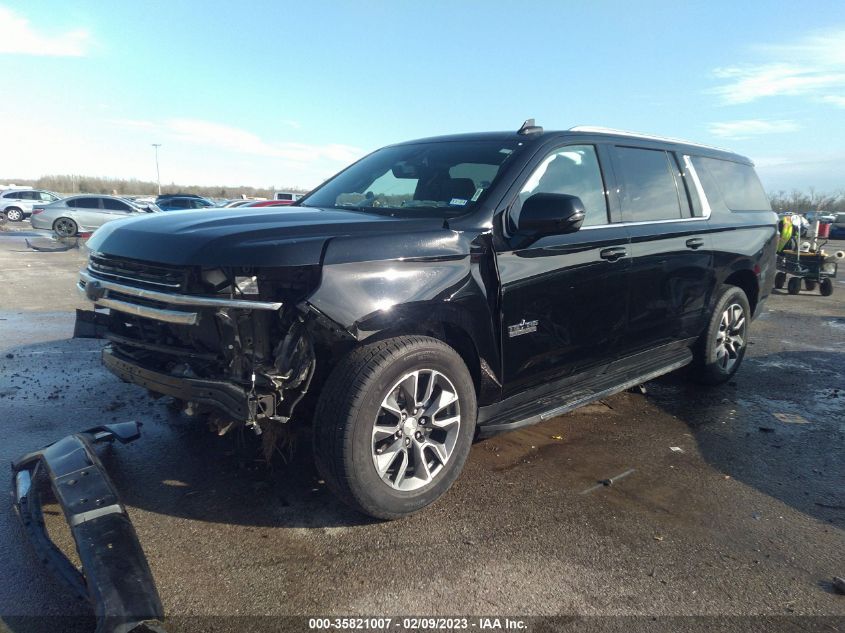 2022 CHEVROLET SUBURBAN LT VIN: 1GNSCCKD0NR358100