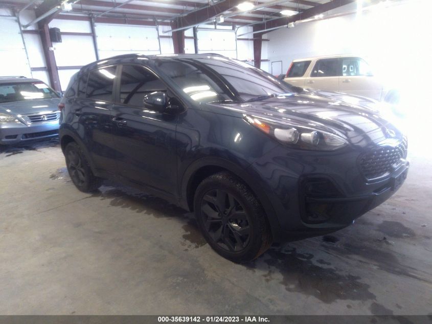 2022 KIA SPORTAGE NIGHTFALL VIN: KNDP6CAC6N7011557