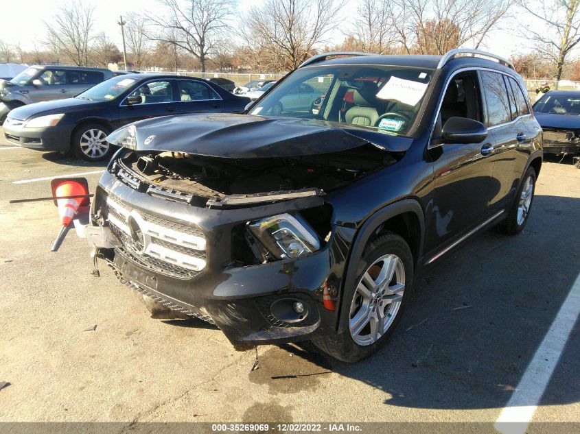 2020 MERCEDES-BENZ GLB GLB 250 VIN: WDC4M4HB2LW003836