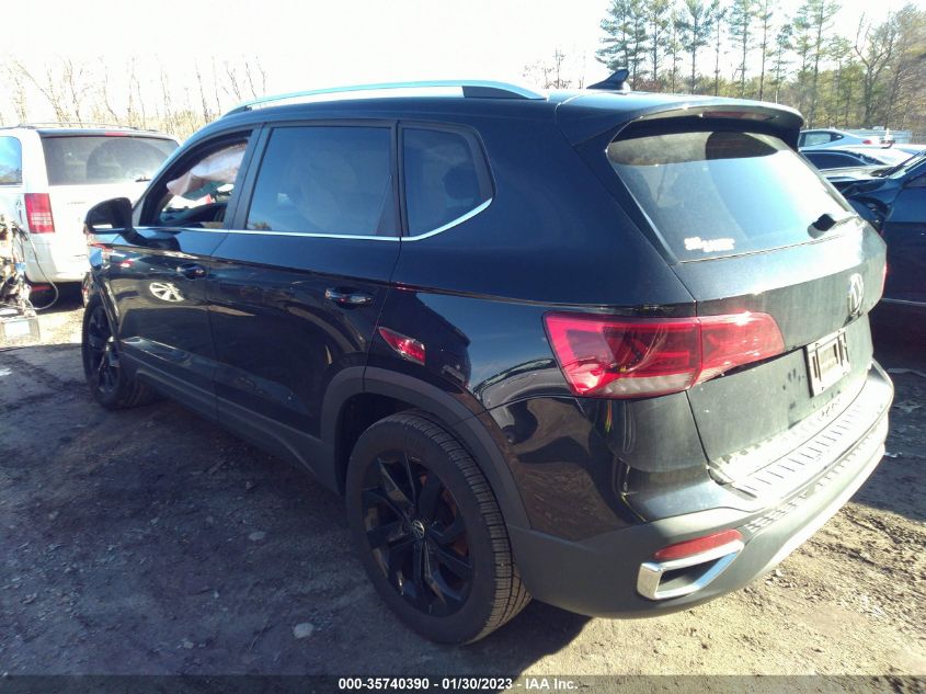 2022 VOLKSWAGEN TAOS SE VIN: 3VVLX7B21NM019808
