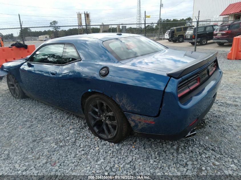2021 DODGE CHALLENGER GT VIN: 2C3CDZJG4MH655401
