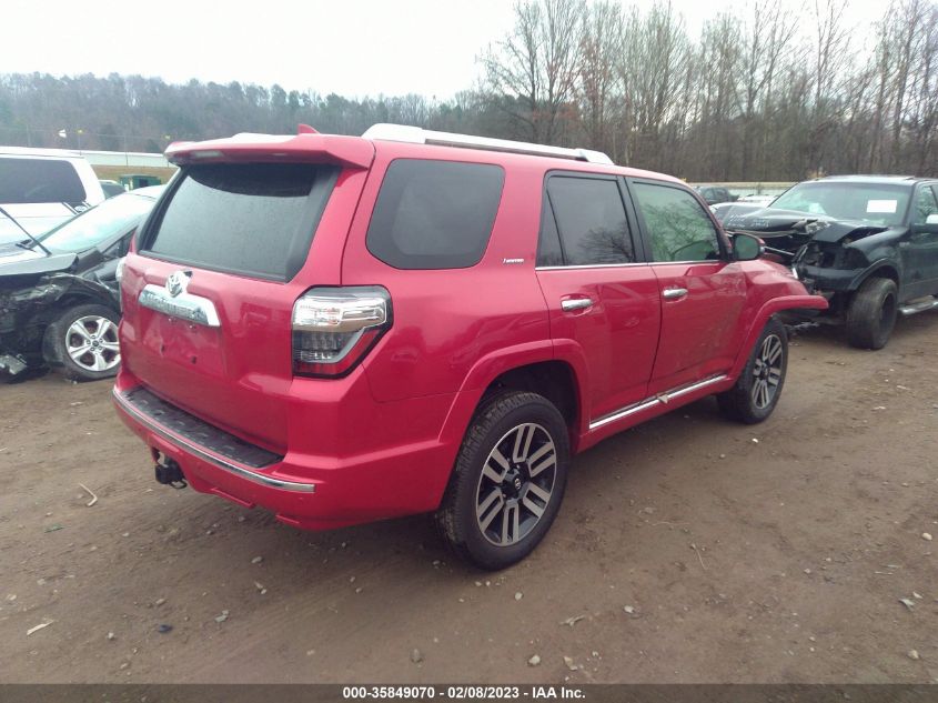 2022 TOYOTA 4RUNNER LIMITED VIN: JTEKU5JR0N6065213