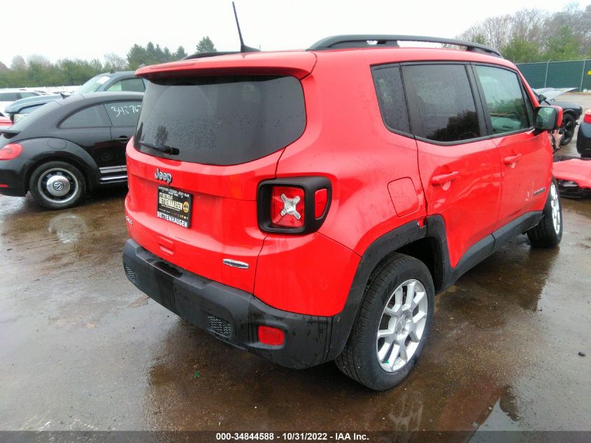 2020 JEEP RENEGADE LATITUDE VIN: ZACNJBBB7LPK94294