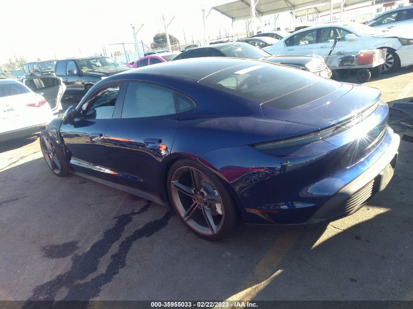 2022 PORSCHE TAYCAN VIN: WP0AA2Y1XNSA16098