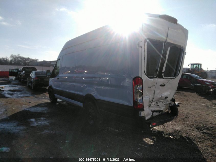 2021 FORD TRANSIT CARGO VAN VIN: 1FTBW3X85MKA61102