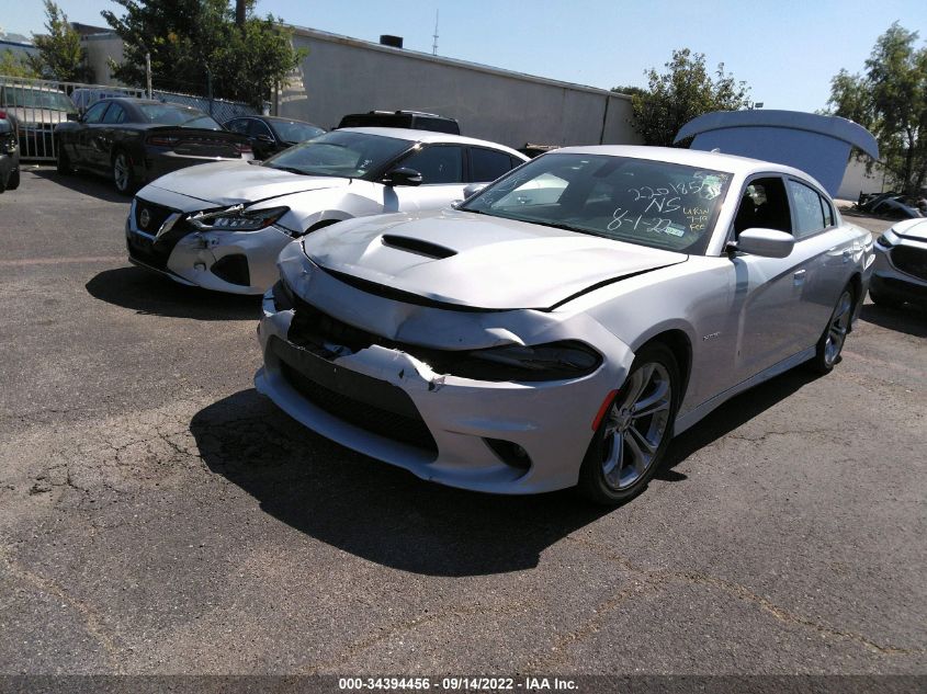 2021 DODGE CHARGER R/T VIN: 2C3CDXCT8MH600450