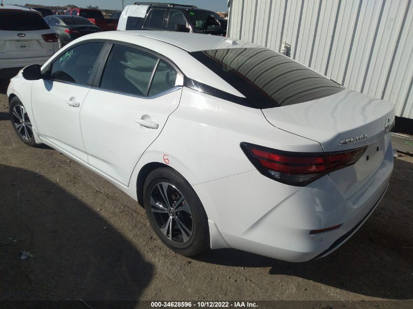 2021 NISSAN SENTRA SV VIN: 3N1AB8CV1MY229371