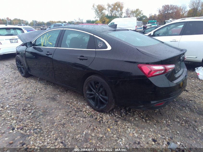 2021 CHEVROLET MALIBU LT VIN: 1G1ZD5ST4MF083542