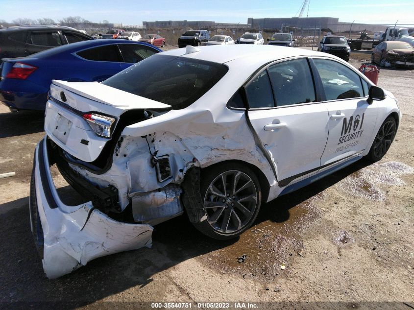 2022 TOYOTA COROLLA SE/SE NIGHTSHADE/APEX SE VIN: JTDS4MCE3N3505323