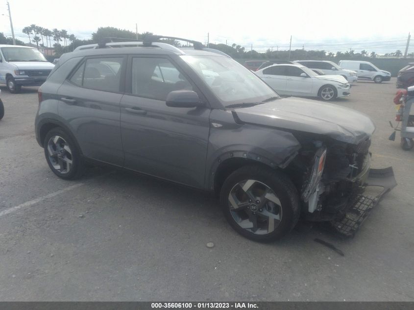 2022 HYUNDAI VENUE SEL VIN: KMHRC8A34NU138335