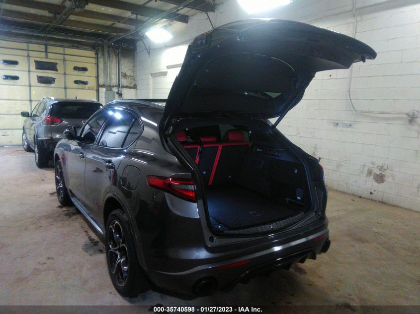 2022 ALFA ROMEO STELVIO VELOCE VIN: ZASPAKBN5N7D37155