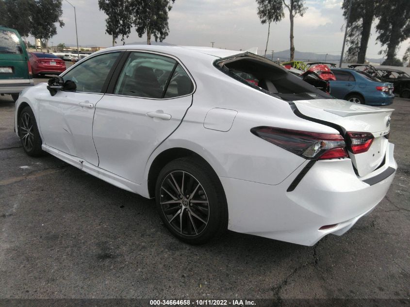 2022 TOYOTA CAMRY SE VIN: 4T1G11AK2NU717139
