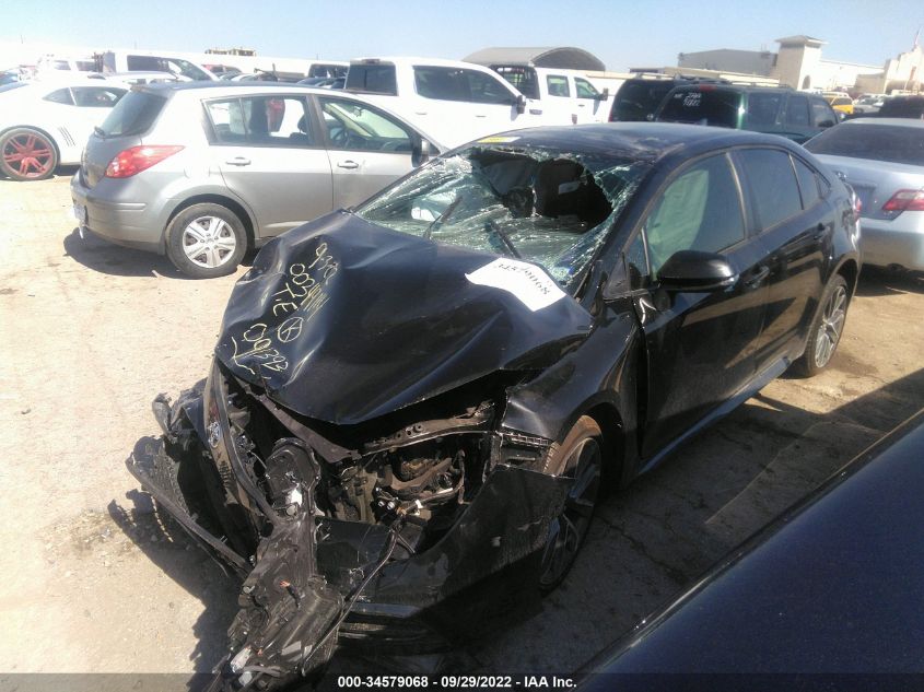 2022 TOYOTA COROLLA SE/SE NIGHTSHADE/APEX SE VIN: JTDS4MCE7NJ091393