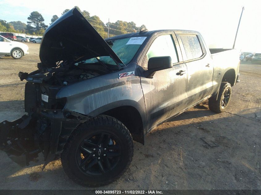 2021 CHEVROLET SILVERADO 1500 CUSTOM TRAIL BOSS VIN: 1GCPYCEF8MZ241313