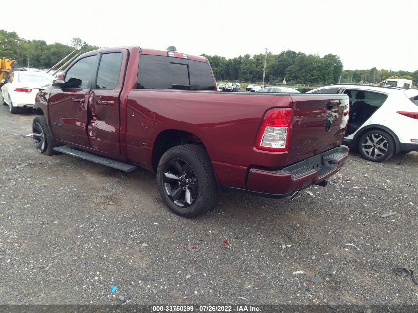 2021 RAM 1500 BIG HORN VIN: 1C6SRFBT7MN505591