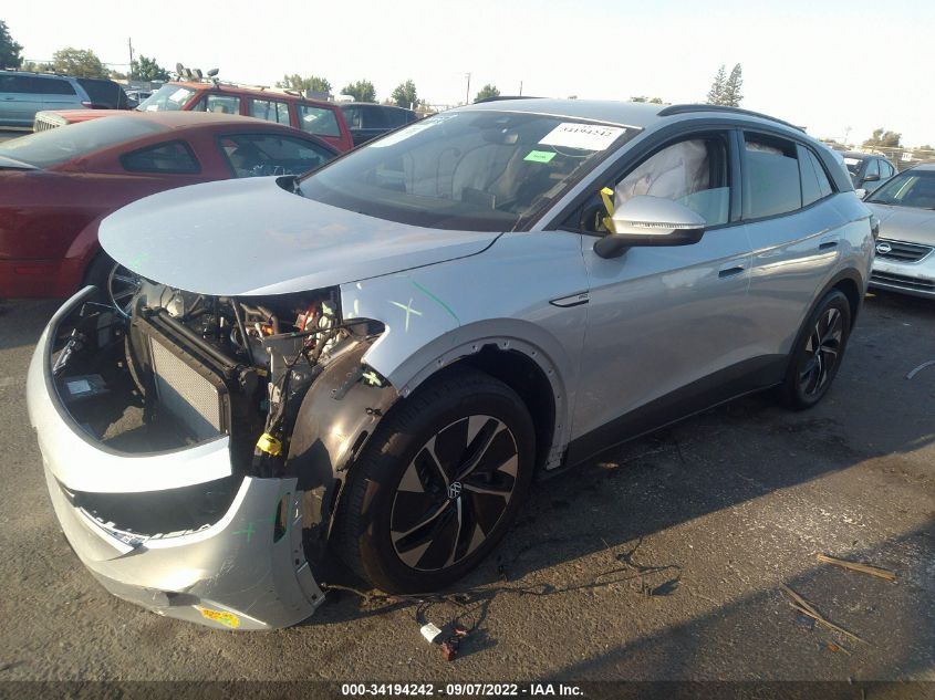 2021 VOLKSWAGEN ID.4 PRO VIN: WVGRMPE23MP026003