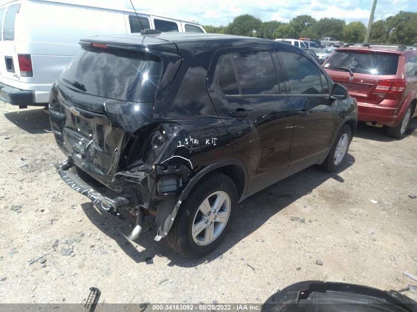 2021 CHEVROLET TRAX LS VIN: KL7CJKSB9MB336063