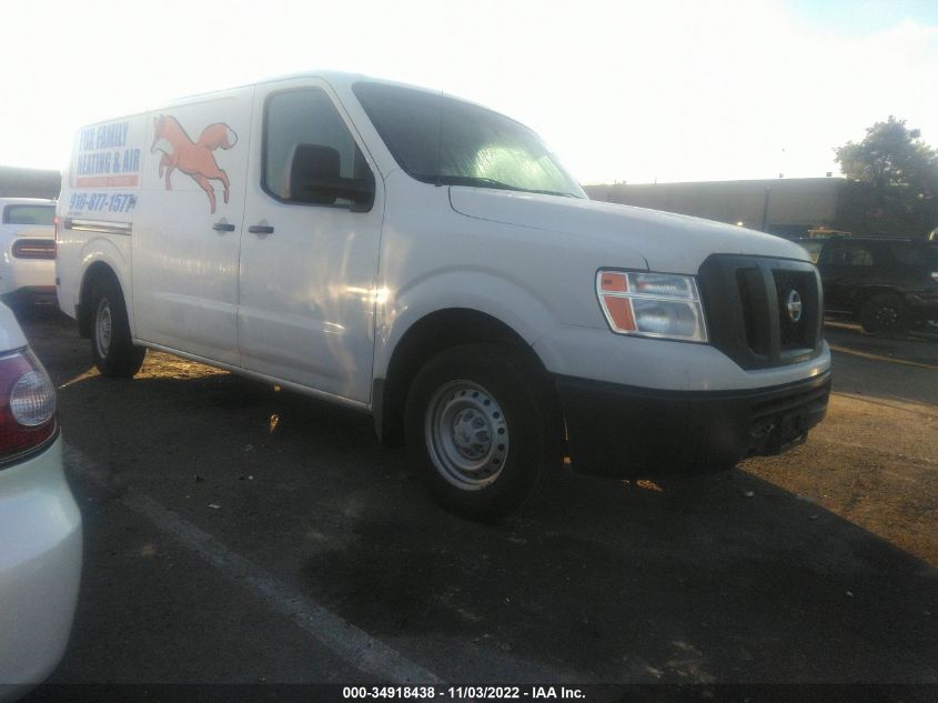 2021 NISSAN NV CARGO S VIN: 1N6BF0KM5MN804436