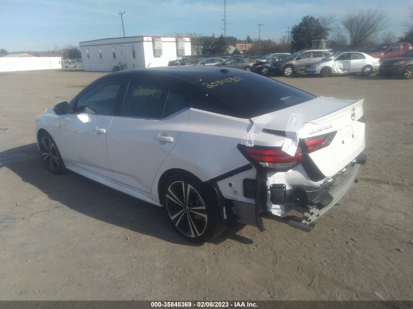 2022 NISSAN SENTRA SR VIN: 3N1AB8DV4NY278466