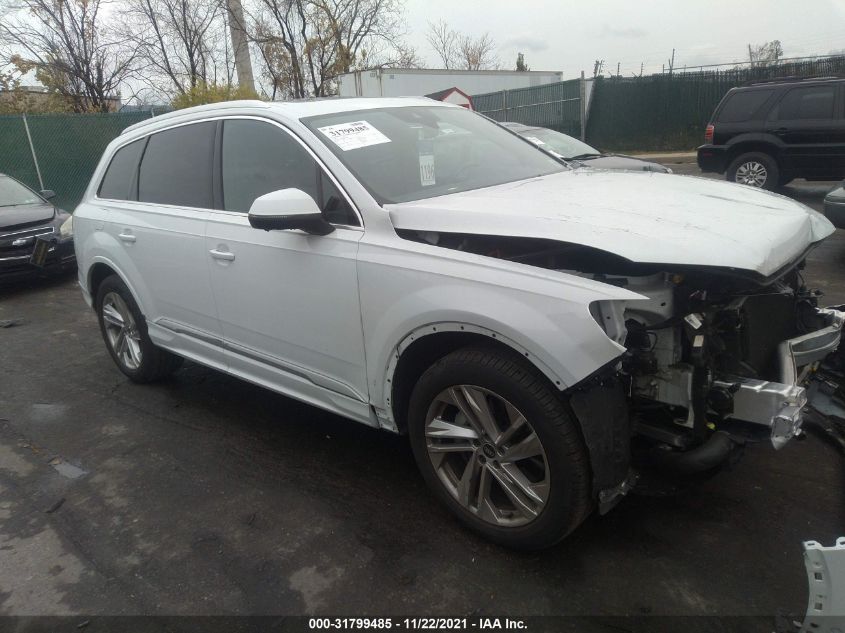 2021 AUDI Q7 PREMIUM PLUS VIN: WA1LJAF74MD038666