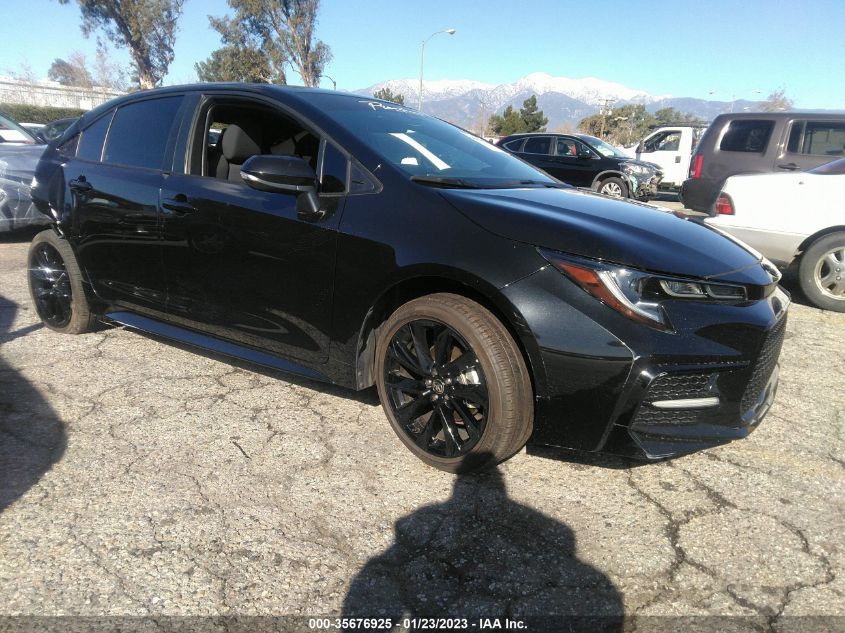 2021 TOYOTA COROLLA SE/NIGHTSHADE/APEX SE VIN: 5YFS4MCE3MP084855