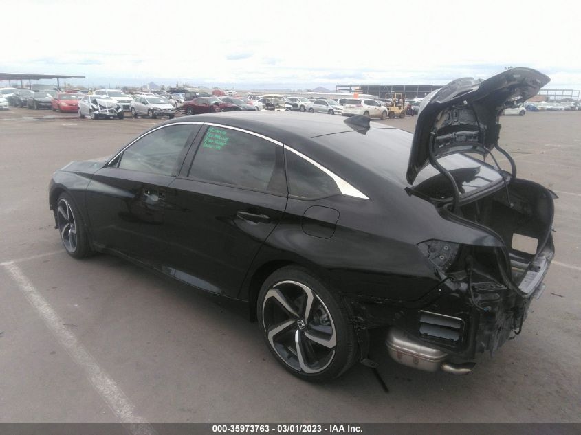2022 HONDA ACCORD SEDAN SPORT SE VIN: 1HGCV1F44NA054533