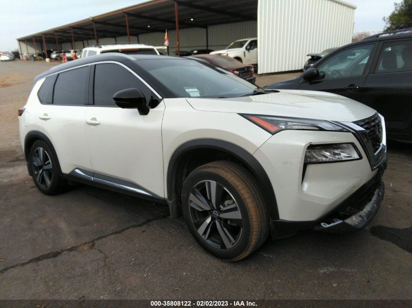 2022 NISSAN ROGUE SL VIN: JN8BT3CA7NW042387