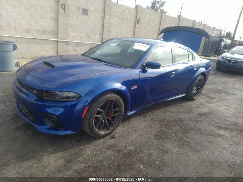 2022 DODGE CHARGER SCAT PACK WIDEBODY VIN: 2C3CDXGJ7NH179587