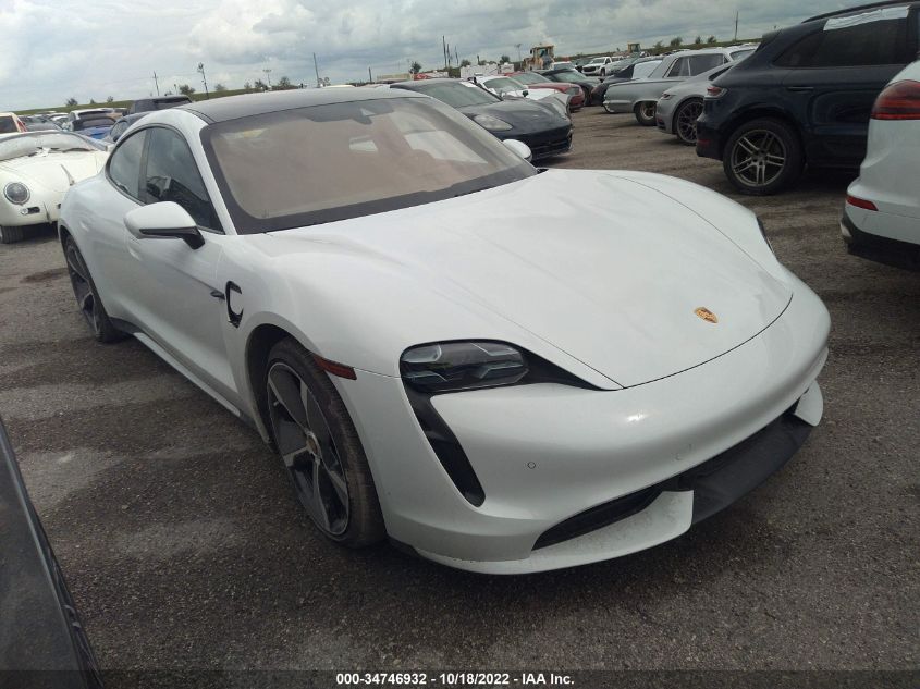 2021 PORSCHE TAYCAN TURBO VIN: WP0AC2Y15MSA63712