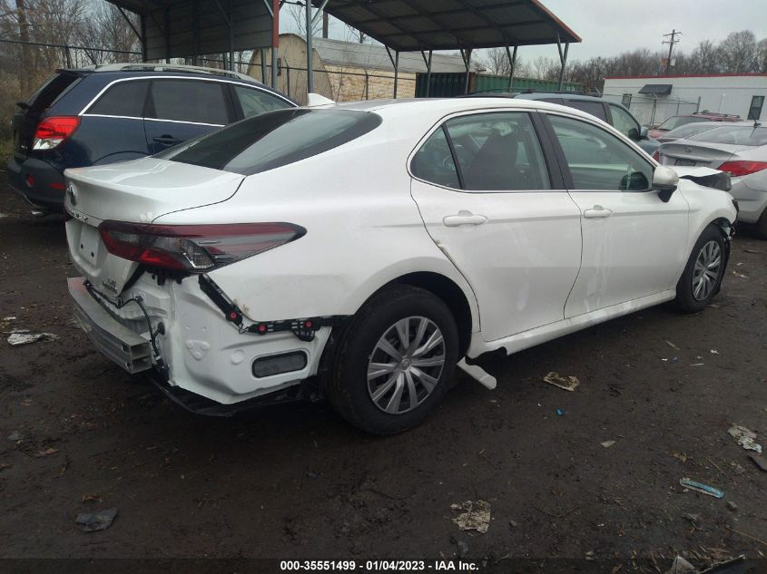 2022 TOYOTA CAMRY HYBRID LE VIN: 4T1C31AK5NU594414