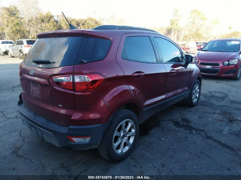 2021 FORD ECOSPORT SE VIN: MAJ3S2GE1MC439979