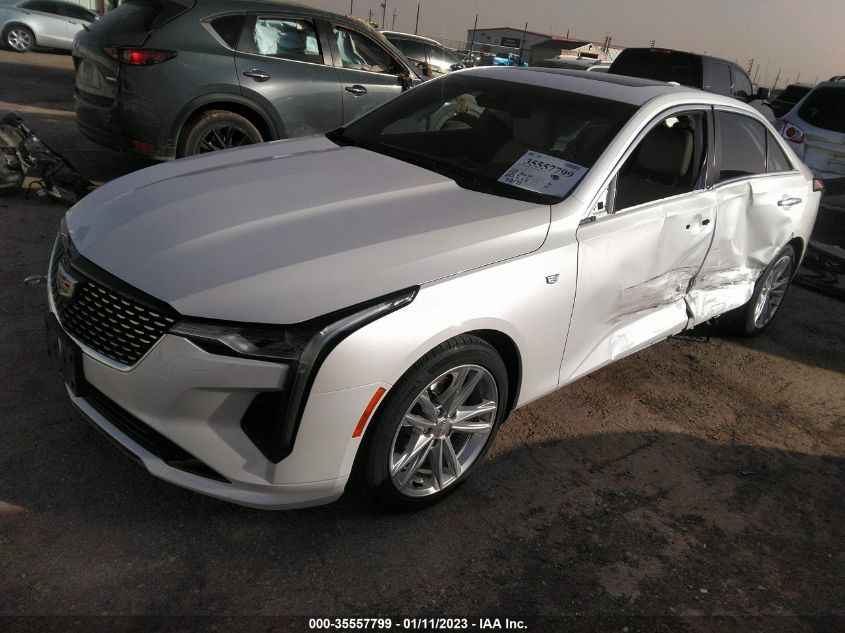 2021 CADILLAC CT4 LUXURY VIN: 1G6DJ5RK6M0112567