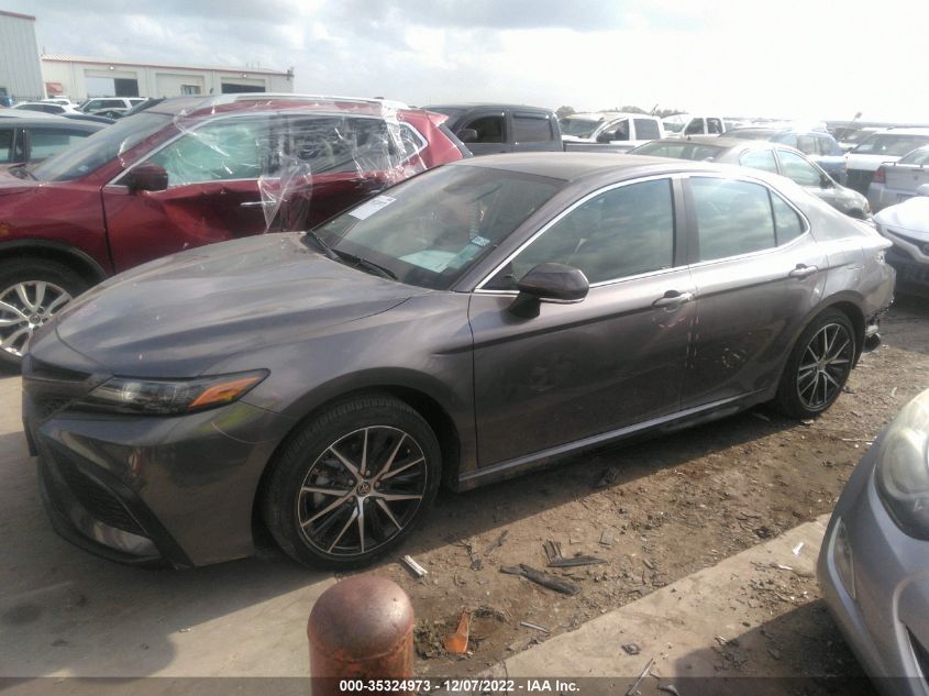 2022 TOYOTA CAMRY SE VIN: 4T1G11AK0NU057778
