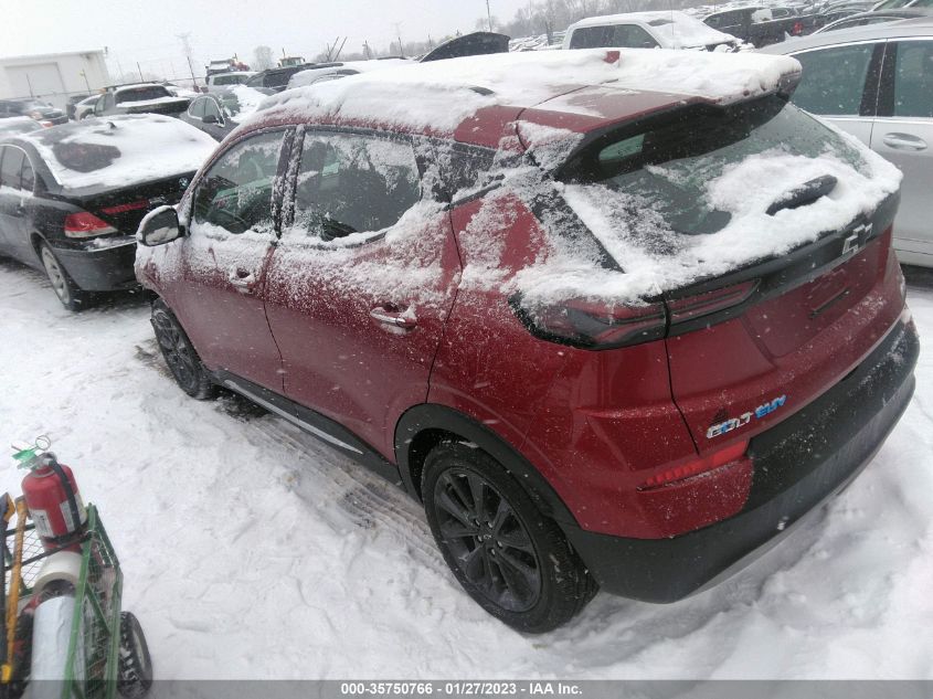 2022 CHEVROLET BOLT EUV PREMIER VIN: 1G1FZ6S0XN4126617