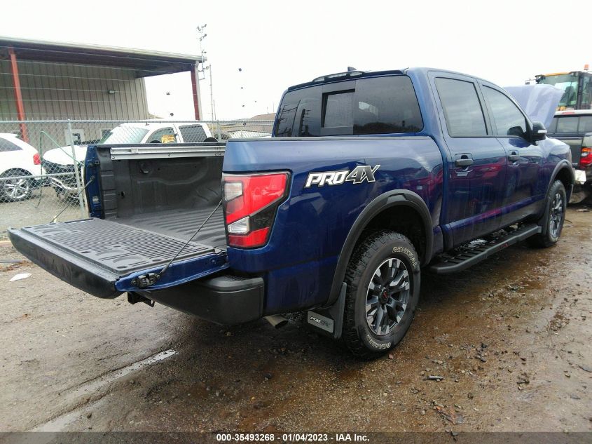 2022 NISSAN TITAN PRO-4X VIN: 1N6AA1ED9NN103346
