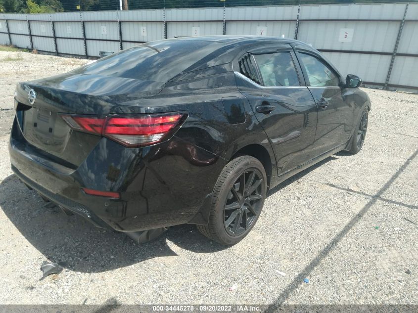 2022 NISSAN SENTRA S VIN: 3N1AB8BV9NY206875