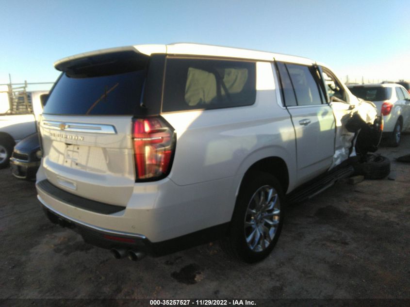 2021 CHEVROLET SUBURBAN HIGH COUNTRY VIN: 1GNSKGKL8MR395556