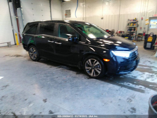 2022 HONDA ODYSSEY TOURING VIN: 5FNRL6H83NB063064