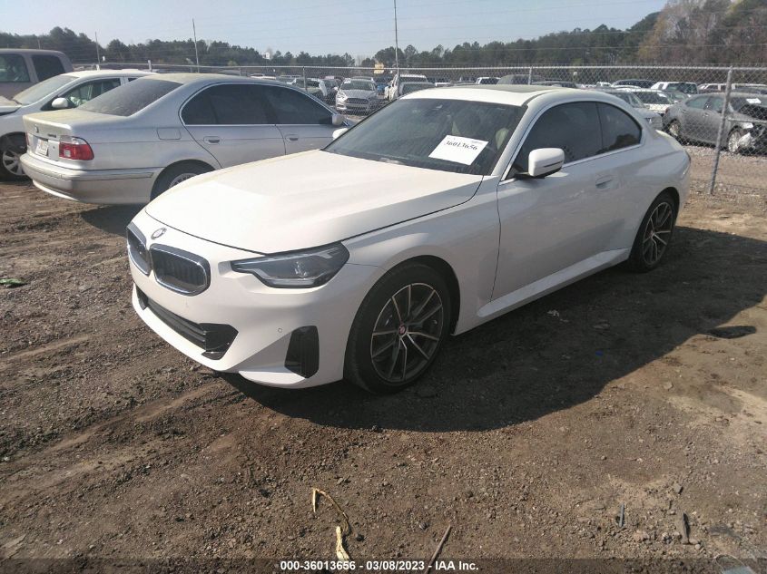 2022 BMW 2 SERIES 230I VIN: 3MW23CM09N8C66381