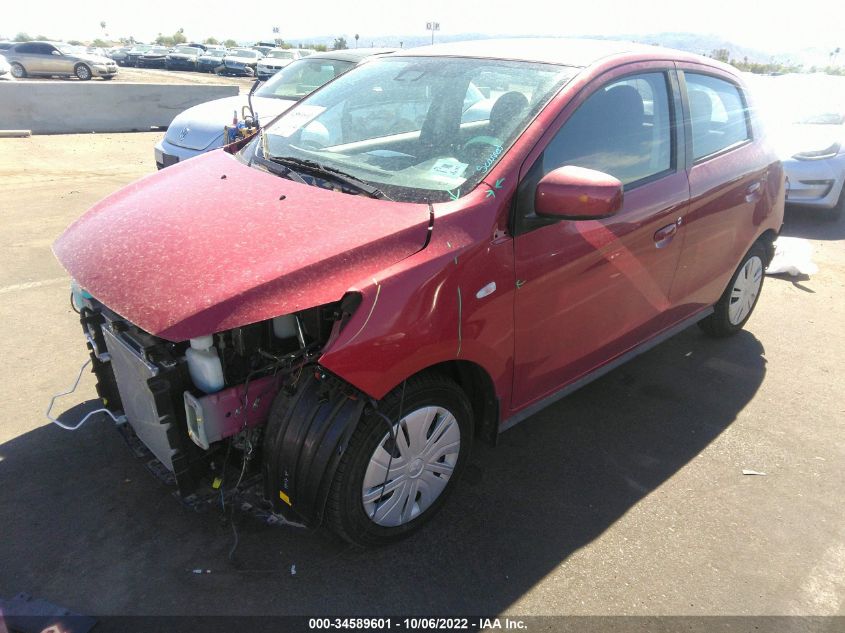 2021 MITSUBISHI MIRAGE ES/LE/CARBONITE EDITION VIN: ML32AUHJ2MH010209