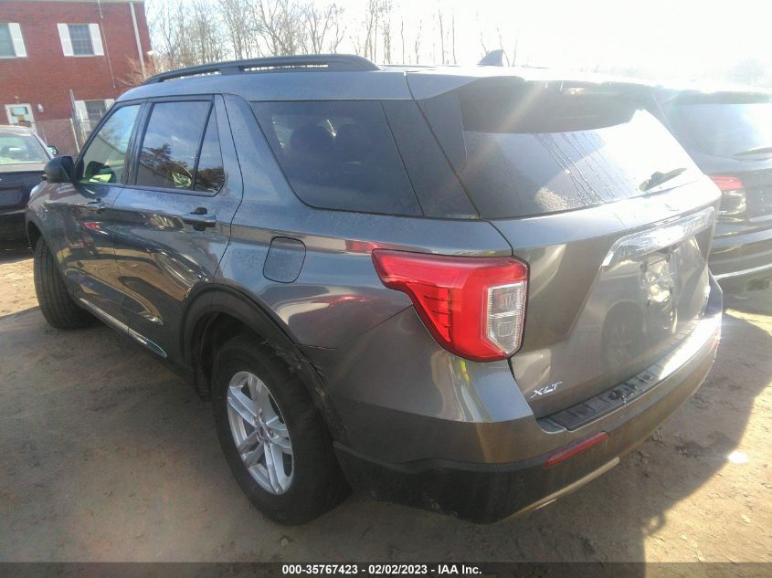 2021 FORD EXPLORER XLT VIN: 1FMSK8DH7MGA90161