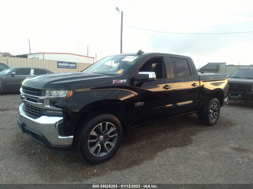 2021 CHEVROLET SILVERADO 1500 LT VIN: 3GCUYDED7MG294687