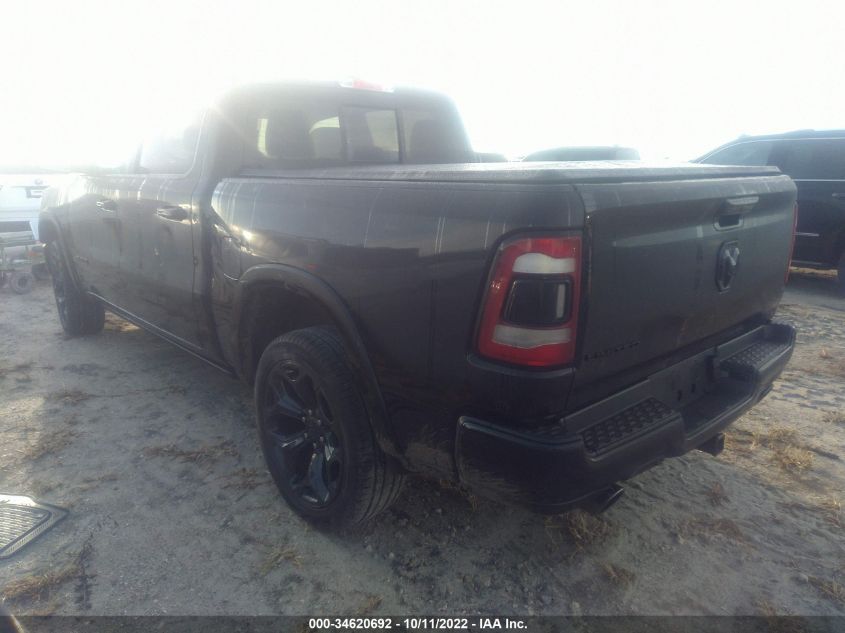 2022 RAM 1500 LIMITED VIN: 1C6RREHT9NN329631